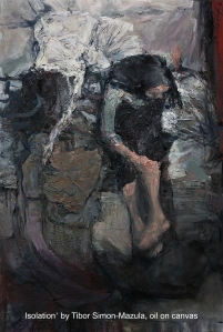 Isolation’ by Tibor Simon-Mazula, oil on canvas